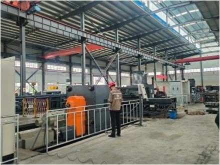 Latest company news about Une nouvelle ligne de production de soudage par friction commence à être produite.